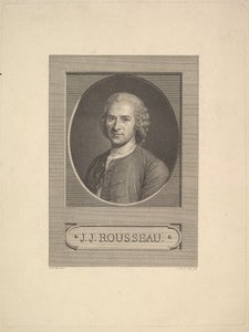 让·雅克·卢梭（Jean-Jacques Rousseau）的肖像，1777年。