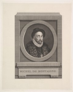 肖像米歇尔·德·蒙田（1533-1592），1774年。
