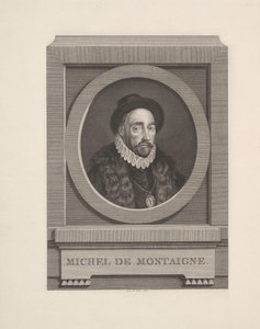 Michel de Montaigne肖像，1774年。