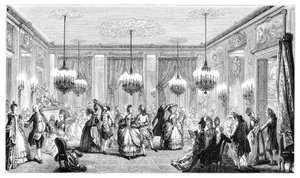 舞会，1885年。