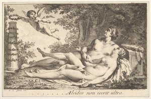 Aug的名字旁边的缩略图。 de St. Aubin Vignette，旁边是Augustin de S ...，1762年的名字。