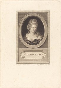 Antoinette du Ligier de La Garde Deshoulieres 作者 伊丽莎白·索菲·雪龙之后的奥古斯丁·德·圣奥宾
