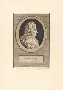 德普罗-尼古拉-博伊罗（Despreaux-Nicolas Boileau 作者 弗朗索瓦·吉拉尔东之后的奥古斯丁·德·圣奥宾