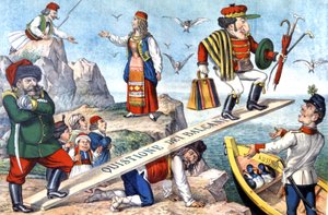 巴尔干问题，约 1900 年（插图） 作者 奥古斯托·格罗西