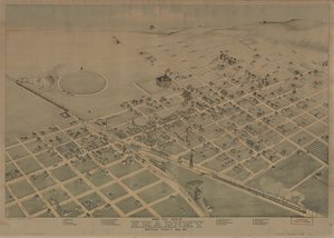 内布拉斯加州布法罗县卡尼市鸟瞰图 1881 LOC 2010592833 作者 奥古斯都科赫