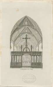 奥尔顿-圣约翰修道院学校内部：版画，nd [？1842]（印刷） 作者 奥古斯都·韦尔比·诺斯莫尔·普金