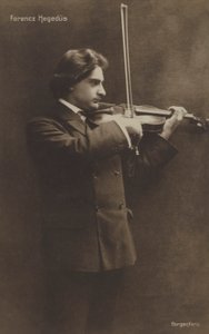 Ferencz Hegedus，匈牙利小提琴家 作者 奥地利摄影师