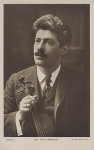 Fritz Kreisler，奥地利小提琴家和作曲家