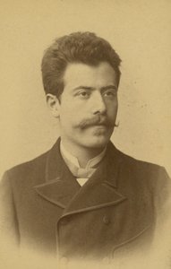 古斯塔夫·马勒（Gustav Mahler），1884年 作者 奥地利摄影师