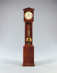 具有时间方程式和完整日历的月度Bodenstanduhr，1806年 作者 奥地利学派