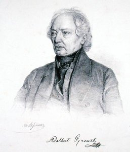 阿达尔贝特-格罗威茨（1763-1850）（石膏像）。 作者 奥地利学派
