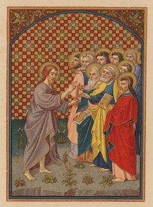 Christus dat Petro claves regni coelorum (chromolitho) 作者 奥地利学派