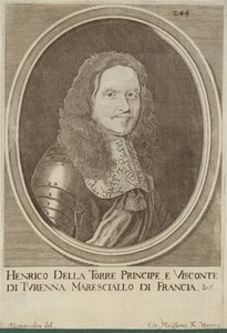 Auvergne塔的亨利画象，Vicomte de Turenne 作者 奥地利学派
