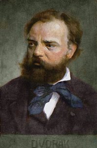 在1914年之前描绘Antonin Dvorak（1841-1904）的明信片 作者 奥地利学派