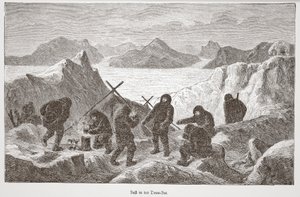 1876年在Dove Bay休息 作者 奥地利学派