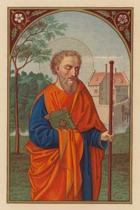 S Barnabas, Apost (chromolitho)