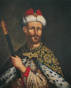 安德烈·波托基（Andrzej Potocki）肖像1630-1691，菲尔德·赫特曼（Field Crown Hetman），1670年代