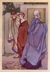约翰·济慈 (John Keats)：拉米亚 (Lamia)（彩色平版印刷）