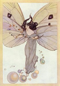 约翰-济慈致芳菲（彩色石版画）