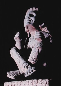 Xochipilli（另见217529），后古典时期后期（1300-1521）（石头）。 作者 阿兹台克人阿兹台克人