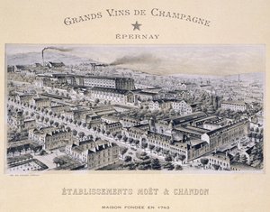 来自La France Vinicole的Moet＆Chandon公司Epernay由Moet＆Chandon出版 作者 B·阿诺德
