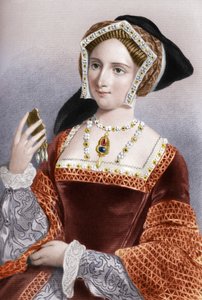 简·西摩（Jane Seymour）1509-1537，亨利八世国王的第三任妻子，1851年 作者 艾尔斯