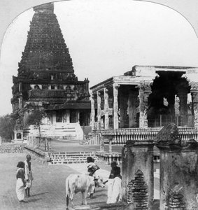 印度坦焦雷坦贾武尔大塔，1902年。