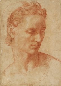 女人头像，16世纪初 作者 巴乔·班迪内利（Baccio Bandinelli）