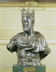 Cosimo I de Medici的肖像胸围（1519-74）c.1557（青铜）