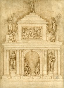 利奥十世和克莱门特七世陵墓项目 作者 巴乔·班迪内利（Baccio Bandinelli）