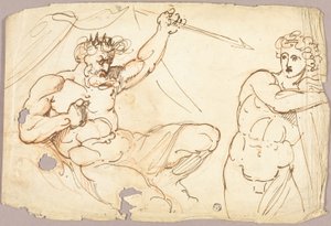 扫罗和大卫 作者 巴乔·班迪内利（Baccio Bandinelli）