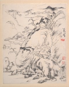 风景画册，日期为1699年。