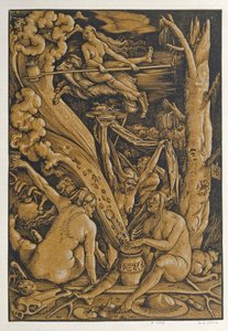 巫师，1510年。 作者 巴尔东
