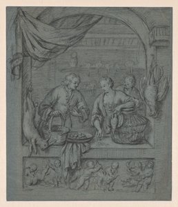 卖鸟人 作者 Balthasar van der Ast