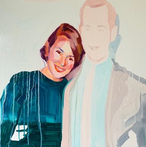 怀旧，2021 年（聚酯帆布油画） 作者 芭芭拉·霍格维根（Barbara Hoogeweegen）