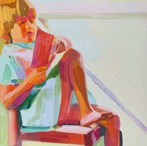 无题 7》，2021 年（布面油画）