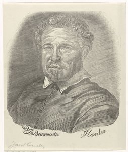 雅各布-科内利兹肖像 作者 Barend Johannes Bouwmeester