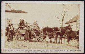 1862年从弗吉尼亚州森特维尔旧家园出发，从Bradys Album Gallery，306号（bw照片）出发 作者 巴纳德和吉布森