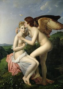 普赛克接受丘比特的第一次吻，1798年 作者 弗朗索瓦·帕斯卡尔·西蒙·杰拉德男爵