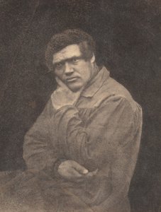 一个人的肖像，1840年代末。 作者 路易斯·阿道夫·亨伯特·德莫拉德男爵