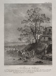 西班牙战役：  莱昂省巴尔德拉斯沼泽 作者 Baron Louis Albert Guillain Bacler d'Alber