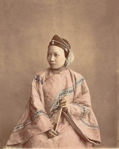 lanxchow的女儿，1870年代。 作者 雷蒙德·冯·斯蒂夫男爵