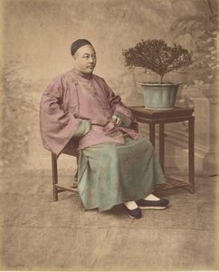 商人，1870年代。 作者 雷蒙德·冯·斯蒂夫男爵