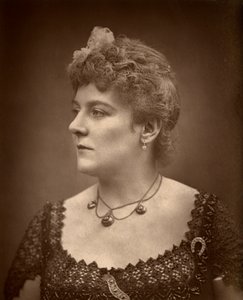英国女演员亨利埃塔·林德利（Henrietta Lindley），《金边的吉姆》，1886年 作者 巴罗德