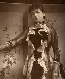 英国女演员蒙克顿夫人（Jim the Penman），1886年 作者 巴罗德