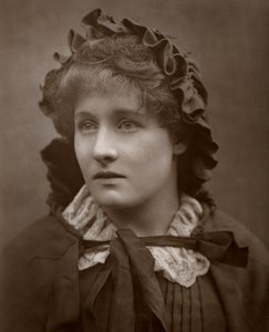 英国女演员玛丽·罗克（Mary Rorke），1886年在《海港之光》中 作者 巴罗德