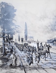 罗马军团（水粉画纸）