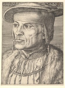 伦纳德·冯·埃克（Leonard von Eckh），1527年。 作者 巴瑟尔·贝汉姆