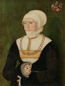 玛格达琳娜·皮特里钦的画像，1528年。 作者 巴瑟尔·贝汉姆