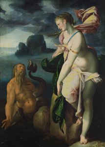 Glaucus和Scylla 作者 Bartholomaeus Spranger